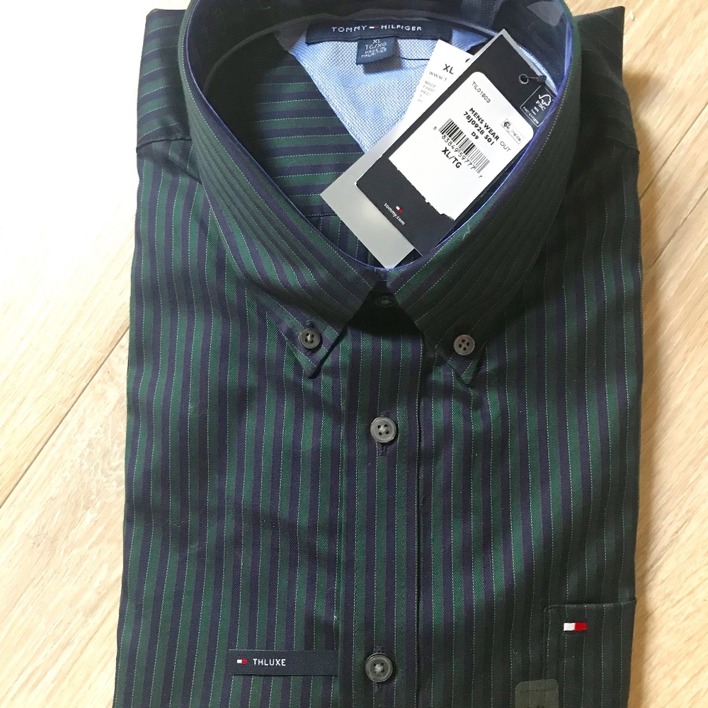 Tommy Hilfiger l/s button down shirt, XL, NWT